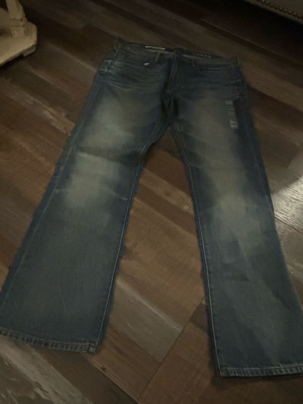 Gap 1969 Jeans Standard Fit Men’s Blue Jeans 34x32 Boot Cut sz 0010601